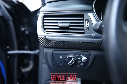 아우디 A7 실내 카본랩핑 - 스타일랩(STYLE LAB) / 강남, 송파, 잠실 랩핑 / 미사랩핑 / 하남랩핑 / 하남시 초일동