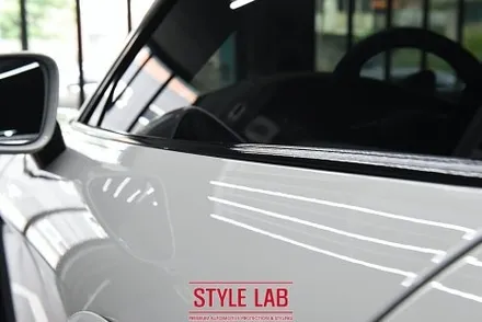 포르쉐 타이칸 윈드쉴드 시공 / 블랙박스 - 스타일랩(STYLE LAB) / 하남랩핑 / 잠실, 송파 랩핑, 윈드실드 / 하남시 초일동