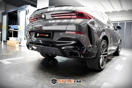 BMW X6 부분랩핑으로 뽀인~ 살려줬어요. 하남 랩핑은 고인물이 있는 스타일랩으로 오세요~! / 하남시 초일동