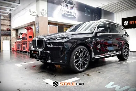 BMW X7 디바인쉘 PPF로 보호하기! 블랙의 가장 완벽한 보호는 PPF 입니다. 하남 PPF 잘하는 곳 스타일랩에서! / 하남시 초일동
