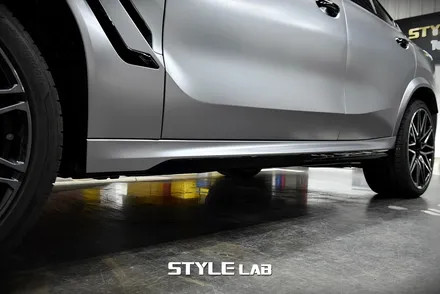 [하남 스타일랩] BMW X6M 컴페티션 전체랩핑 - 무광 건메탈 그레이 메탈릭 / 하남시 초일동