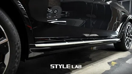 BMW X7 LCI 모델 올블랙 만들기. 블랙그릴 교체와 크롬죽이기 랩핑 / 하남시 초일동