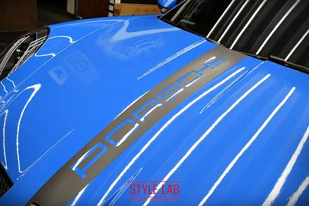써킷용으로도 훌륭한 포르쉐 911 GT3. 전체 PPF와 커스텀데칼 시공으로 출격준비 끝! 하남 PPF 시공전문 스타일랩 / 하남, 송파, 강동, 경기광주