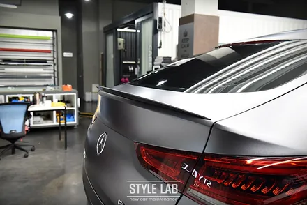 벤츠 GLE53AMG 신차 출고시 마음에 드는 색상이 없다면 랩핑이 정답! 열차단썬팅과 PPF, 윈드쉴드도 같이 했어요. / 하남, 송파, 강동, 경기광주
