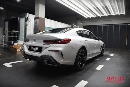 BMW M850i 그란쿠페 신차검수 & 인수거부 후 새로운 차량으로 출고 /  전체PPF(STEK 다이노쉴드), 후퍼옵틱 프리미엄 나노 세라믹(프나세) 썬팅시공 / 스타일랩 / 하남시 초일동