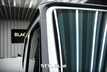 벤츠 G63 AMG G바겐 스모그 PPF 라이트 3종 & 고정형 사이드스텝 크롬죽이기 by 블랙 PPF, 윈드쉴드(엑소쉴드) / 하남 PPF 시공전문 / 하남시 초일동