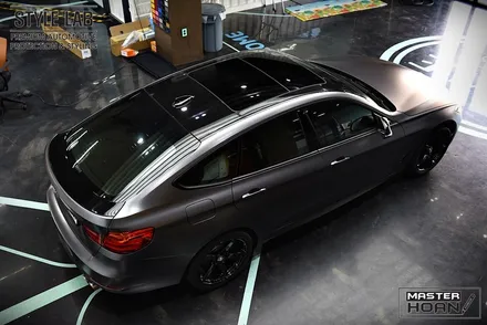 BMW 3GT : 3M 사틴 다크그레이 전체랩핑 / 하남랩핑 / 스타일랩 / 하남시 초일동