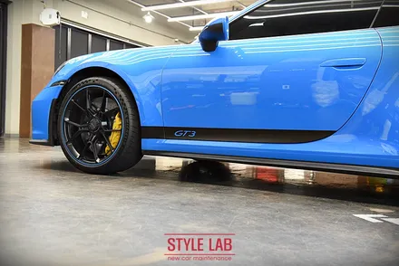 써킷용으로도 훌륭한 포르쉐 911 GT3. 전체 PPF와 커스텀데칼 시공으로 출격준비 끝! 하남 PPF 시공전문 스타일랩 / 하남, 송파, 강동, 경기광주