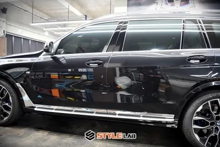 BMW X7 디바인쉘 PPF로 보호하기! 블랙의 가장 완벽한 보호는 PPF 입니다. 하남 PPF 잘하는 곳 스타일랩에서! / 하남시 초일동