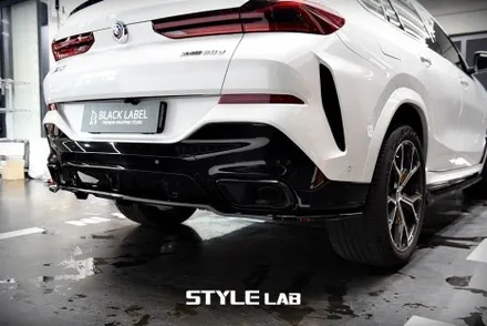 BMW G06 X6 블랙PPF 루프스킨, 크롬죽이기 및 하단 블랙랩핑, 바디킷 PPF 시공/ 하남PPF 하남루프스킨 / 하남시 초일동
