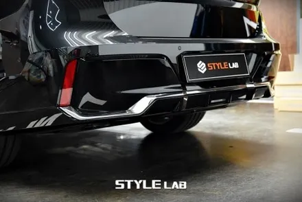 크롬죽이기 BMW 740i 7시리즈올블랙 / 하남 미사 강동 크롬죽이기 랩핑 / 하남시 초일동