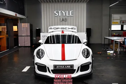 포르쉐 911 GT3RS PPF 전체시공, 클리어플렉스 윈드쉴드, 커스텀 데칼 시공 / 하남PPF, 강동PPF 시공전문 스타일랩 / 하남시 초일동