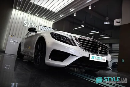 고성능 세단의 정점~ 벤츠 S63 AMG 스톤칩 보호를 위한 선택. 프런트패키지 PPF 시공! / 하남PPF 전문점 스타일랩 / 하남시 초일동