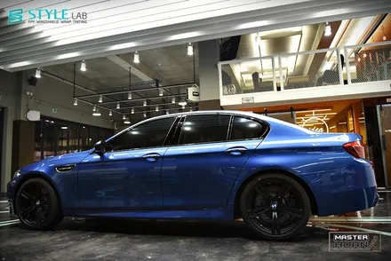 BMW F10 M5 신차패키지+전체PPF(스톤아머)+솔라가드프리미엄LX 열차단썬팅+클리어플렉스 윈드쉴드+하남PPF+강동PPF+미사강변도시썬팅+스타일랩+솔라가드하남점 / 하남시 초일동