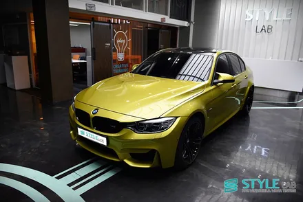 [스타일랩 하남점] BMW F80 M3 오스틴옐로우 : 프런트패키지+루프PPF, 윈드쉴드 보호필름 시공 / 하남시 초일동