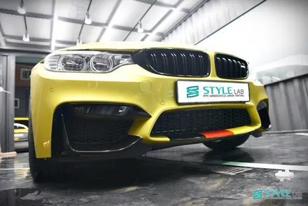 [스타일랩 하남점] BMW M3 오스틴옐로우~ 포인트 랩핑으로 자기만의 스타일 연출하기 / 자동차랩핑 전문 / 하남시 초일동