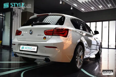 [스타일랩 하남점] BMW 118d : 디퓨저 카본 블랙 랩핑 / 하남, 분당 랩핑 / 하남시 초일동