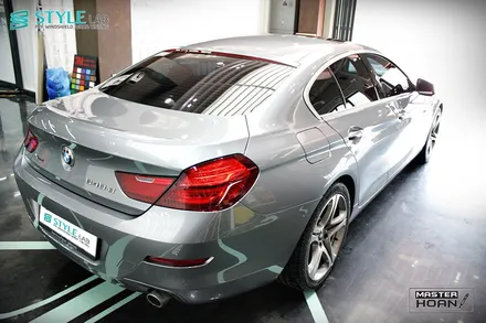 BMW 640d 그란쿠페(F12) 3M 1080 사틴 화이트알루미늄 전체랩핑, 실내랩핑, 몰딩랩핑 + 하남랩핑 + 미사강변도시랩핑 + 스타일랩 / 하남시 초일동