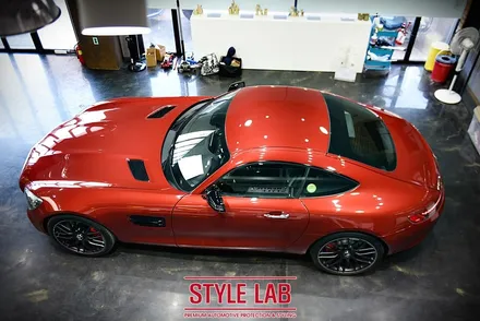 벤츠 AMG GTS : PPF 전체시공, 윈드쉴드 보호필름 시공. 루프스킨 시공 / 하남 강동 PPF 시공전문 스타일랩 / 하남시 초일동