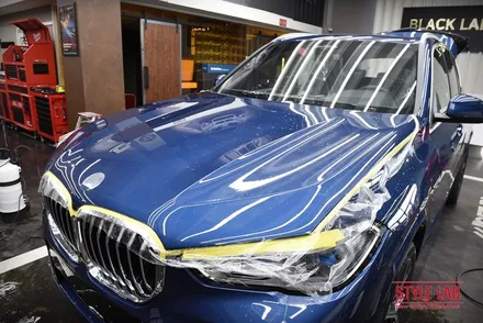 BMW X5 부분PPF - 본넷, 실내, 전면 하이그로시, 생활보호패키지, 도어스텝 / 하남PPF  스타일랩 / 하남시 초일동