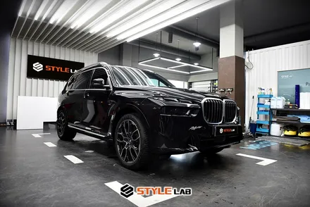 BMW X7 디바인쉘 PPF로 보호하기! 블랙의 가장 완벽한 보호는 PPF 입니다. 하남 PPF 잘하는 곳 스타일랩에서! / 하남시 초일동