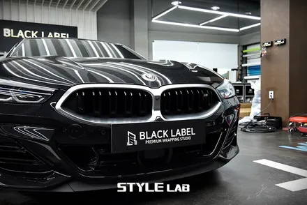 BMW M850i 8시리즈 전체 크롬죽이기 / 뒷범퍼 하단 블랙 랩핑 / 하남랩핑 하남크롬죽이기 스타일랩 / 하남시 초일동