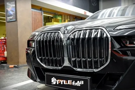 크롬죽이기 BMW 740i 7시리즈올블랙 / 하남 미사 강동 크롬죽이기 랩핑 / 하남시 초일동