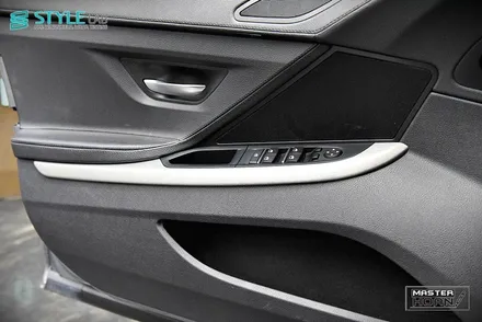 BMW 640d 그란쿠페(F12) 3M 1080 사틴 화이트알루미늄 전체랩핑, 실내랩핑, 몰딩랩핑 + 하남랩핑 + 미사강변도시랩핑 + 스타일랩 / 하남시 초일동