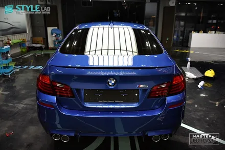 BMW F10 M5 신차패키지+전체PPF(스톤아머)+솔라가드프리미엄LX 열차단썬팅+클리어플렉스 윈드쉴드+하남PPF+강동PPF+미사강변도시썬팅+스타일랩+솔라가드하남점 / 하남시 초일동