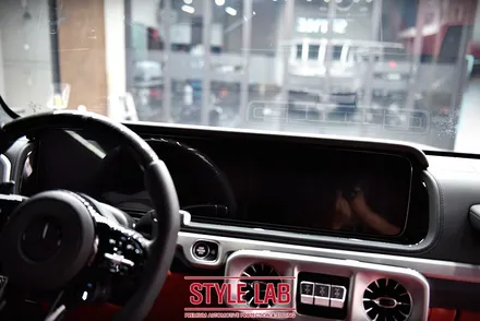 벤츠 G63 AMG(G바겐) 블랙에디션 : KF21 PPF 프런트패키지, 실내PPF, 사이드스탭 크롬죽이기 블랙 PPF, 윈드쉴드/ 하남PPF/ 미사PPF/ 스타일랩 / 하남시 초일동