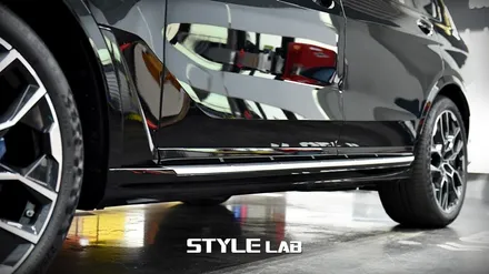 BMW X7 LCI 모델 올블랙 만들기. 블랙그릴 교체와 크롬죽이기 랩핑 / 하남시 초일동