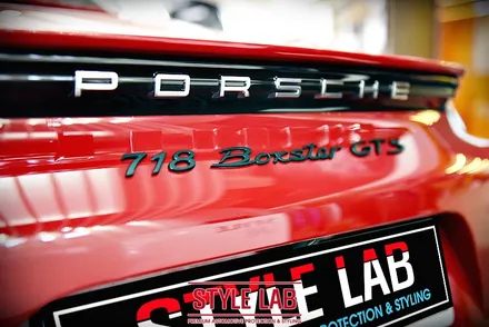 포르쉐 718 박스터 GTS : 전체PPF, 윈드쉴드, 열차단썬팅, 블랙박스, 보조베터리까지 신차패키지 시공 받았어요. 하남 스타일랩! / 하남시 초일동