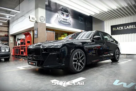 크롬죽이기 BMW 740i 7시리즈올블랙 / 하남 미사 강동 크롬죽이기 랩핑 / 하남시 초일동