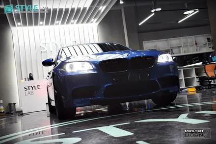 BMW F10 M5 신차패키지+전체PPF(스톤아머)+솔라가드프리미엄LX 열차단썬팅+클리어플렉스 윈드쉴드+하남PPF+강동PPF+미사강변도시썬팅+스타일랩+솔라가드하남점 / 하남시 초일동