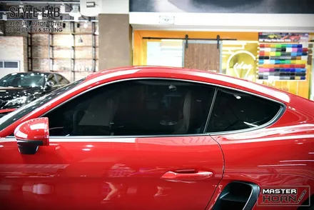 포르쉐 718 카이맨 GTS 신차패키지 시공 : PPF 전체시공+클리어플렉스 윈드쉴드+루마버텍스900 썬팅+블랙박스+보조베터리, 하남신차패키지 전문 스타일랩 / 하남시 초일동