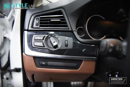 [스타일랩 하남점] BMW 520d F10 모델. 인기가 가장 좋은 카본블랙으로 실내랩핑 하기 / 분당, 잠실, 판교 랩핑 전문 / 하남시 초일동