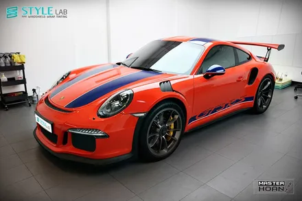 포르쉐 911 GT3RS 데칼, 부분랩핑 시공으로 개성있는 나만의 디자인으로~ 데칼 시공전문 하남 스타일랩 입니다. / 하남시 초일동