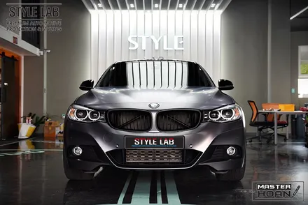 BMW 3GT : 3M 사틴 다크그레이 전체랩핑 / 하남랩핑 / 스타일랩 / 하남시 초일동