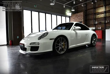 포르쉐 997 GT3 MK2 : 사이드 데칼, 뒤휀더 부분 PPF 시공 / 하남 미사 랩핑 PPF / 스타일랩 / 하남시 초일동