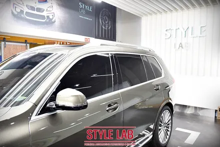BMW X7 크롬죽이기 유광블랙 랩핑, 키드니그릴 교체/ 하남랩핑/미사랩핑/강동랩핑/강남랩핑/스타일랩하남점 / 하남시 초일동