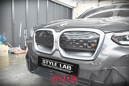 BMW iX3 크리스탈3종, 실내카본랩핑, 블랙그릴 / 하남랩핑,PPF 스타일랩 / 하남, 송파, 강동, 경기광주