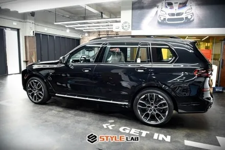 BMW X7 크롬죽이기와 실내 PPF 시공했어요. 하남랩핑/하남크롬죽이기/하남PPF 전문점 스타일랩 / 하남시 초일동