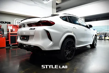 [하남 스타일랩] BMW X6M 컴페티션 전체랩핑 - 무광 건메탈 그레이 메탈릭 / 하남시 초일동