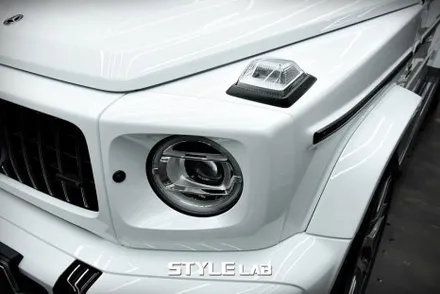 벤츠 G63 AMG G바겐 스모그 PPF 라이트 3종 & 고정형 사이드스텝 크롬죽이기 by 블랙 PPF, 윈드쉴드(엑소쉴드) / 하남 PPF 시공전문 / 하남시 초일동