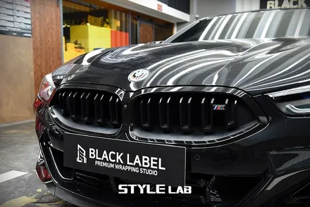 BMW M850i 8시리즈 전체 크롬죽이기 / 뒷범퍼 하단 블랙 랩핑 / 하남랩핑 하남크롬죽이기 스타일랩 / 하남시 초일동