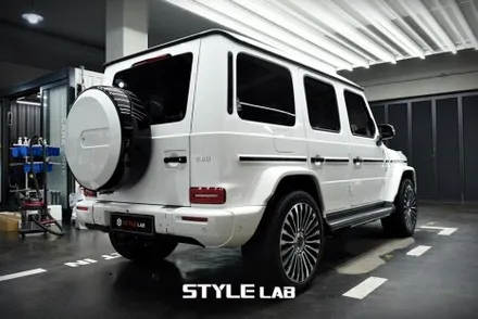 벤츠 G바겐 G63 AMG 화이트에서 블랙으로~ 블랙 PPF 전체시공 / 하남PPF 시공전문 스타일랩 / 하남시 초일동