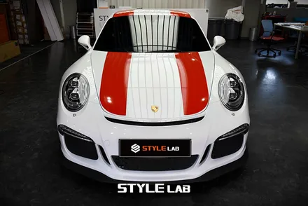 포르쉐 GT3 커스텀데칼 - GT3 R 스타일로 꾸미기 / 하남랩핑 강동랩핑 송파랩핑 스타일랩 / 하남시 초일동