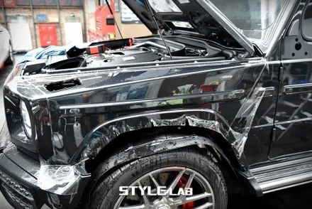 벤츠 G바겐 G63 AMG PPF 전체 시공과 윈드쉴드 보호필름 시공 / 하남, 미사, 송파 PPF 윈드쉴드 시공 전문 / 하남시 초일동