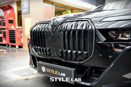크롬죽이기 BMW 740i 7시리즈올블랙 / 하남 미사 강동 크롬죽이기 랩핑 / 하남시 초일동