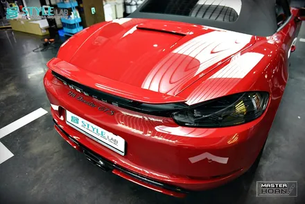 포르쉐 718 박스터 GTS 신차패키지로 PPF와 썬팅, 윈드쉴드 한번에 시공 끝냈습니다. 하남 스타일랩 방문! / 하남시 초일동